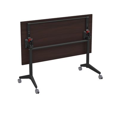 Bend 8СР.119 (Венге/Черный) Складной прямолинейный стол-трансформер