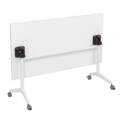 Bend 8СР.124-S (Белый/Белый) Складной прямолинейный стол-трансформер Simple