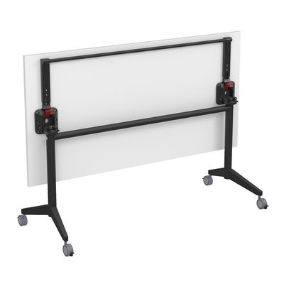 Bend 8СР.124 (Белый/Черный) Складной прямолинейный стол-трансформер