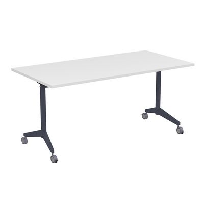 Bend 8СР.124 (Белый/Графит) Складной прямолинейный стол-трансформер