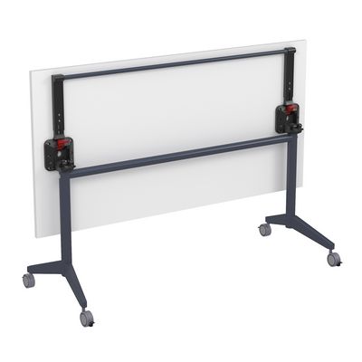 Bend 8СР.124 (Белый/Графит) Складной прямолинейный стол-трансформер