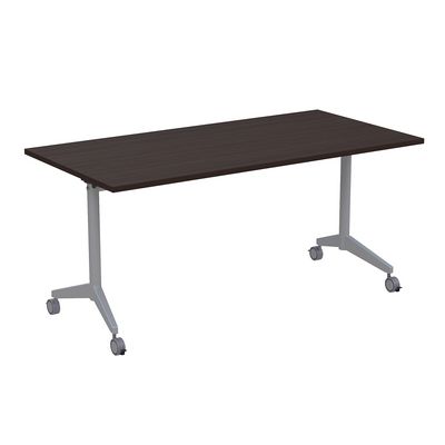 Bend 8СР.124 (Венге/Алюминий матовый) Складной прямолинейный стол-трансформер