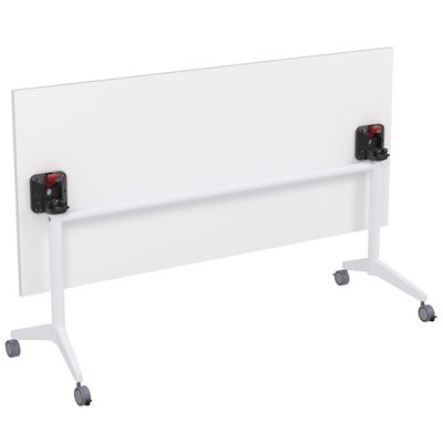 Bend 8СР.125-S (Белый/Белый) Складной прямолинейный стол-трансформер Simple