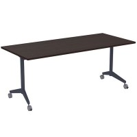 Bend 8СР.125-S (Венге/Графит) Складной прямолинейный стол-трансформер Simple