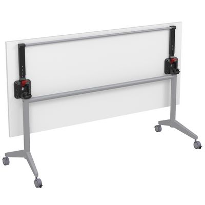 Bend 8СР.125 (Белый/Алюминий матовый) Складной прямолинейный стол-трансформер