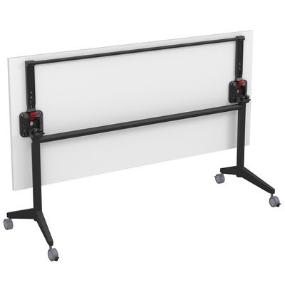 Bend 8СР.125 (Белый/Черный) Складной прямолинейный стол-трансформер