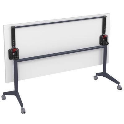 Bend 8СР.125 (Белый/Графит) Складной прямолинейный стол-трансформер