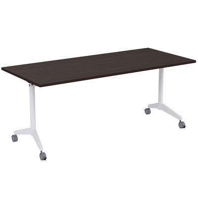 Bend 8СР.125 (Венге/Белый) Складной прямолинейный стол-трансформер