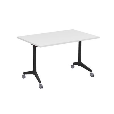 Bend 8СР.128 (Белый/Черный) Складной прямолинейный стол-трансформер