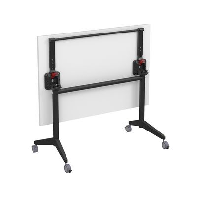 Bend 8СР.128 (Белый/Черный) Складной прямолинейный стол-трансформер