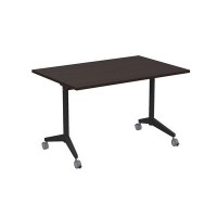 Bend 8СР.128 (Венге/Черный) Складной прямолинейный стол-трансформер