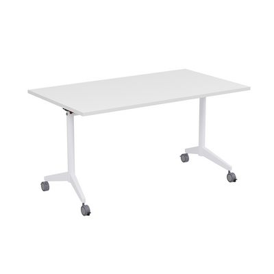 Bend 8СР.129-S (Белый/Белый) Складной прямолинейный стол-трансформер Simple