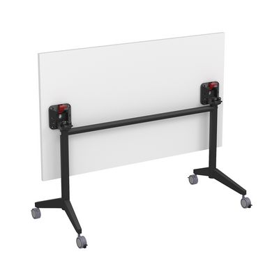 Bend 8СР.129-S (Белый/Черный) Складной прямолинейный стол-трансформер Simple