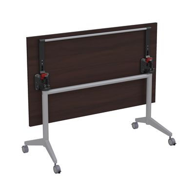 Bend 8СР.129 (Венге/Алюминий матовый) Складной прямолинейный стол-трансформер