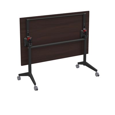 Bend 8СР.129 (Венге/Черный) Складной прямолинейный стол-трансформер