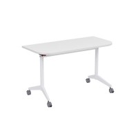 Bend 8ФСРР.101-S (Белый/Белый) Складной радиусный стол-трансформер Simple с фиксаторами