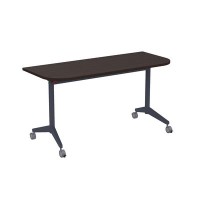 Bend 8ФСРР.102-S (Венге/Графит) Складной радиусный стол-трансформер Simple с фиксаторами