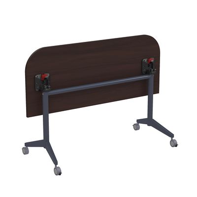 Bend 8ФСРР.102-S (Венге/Графит) Складной радиусный стол-трансформер Simple с фиксаторами