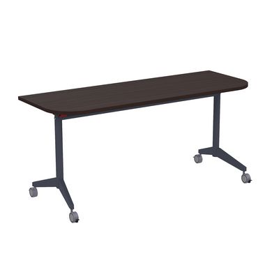 Bend 8ФСРР.103-S (Венге/Графит) Складной радиусный стол-трансформер Simple с фиксаторами