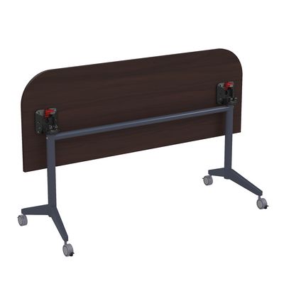 Bend 8ФСРР.103-S (Венге/Графит) Складной радиусный стол-трансформер Simple с фиксаторами