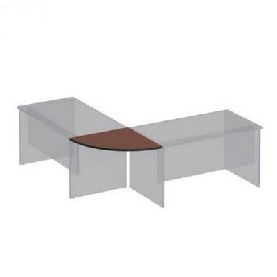 Дин-Р ДР 404 ОФ (Французский орех) Переходная плоскость 90 градусов