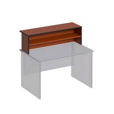 Дин-Р ДР 451 ОФ (Французский орех) Надстройка к столу письменному