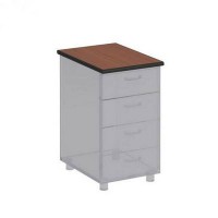 Дин-Р ДР 507 ОФ (Французский орех) Крышка для тумбы приставной