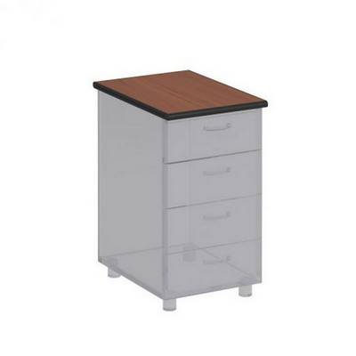 Дин-Р ДР 507 ОФ (Французский орех) Крышка для тумбы приставной