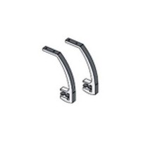 Дин-Р КМ 483 ЧР Комплект кронштейнов крепления полки и экрана (2 шт.), цвет: черный