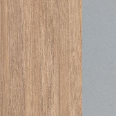 Domino DMNG128 OWTI (Светлый дуб/Титан) Стол, 2 громмета