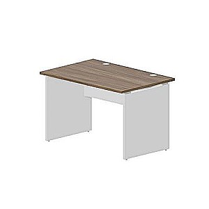 Домино DMNG128 WDBL (Орех браун/Белый) Стол, 2 громмета