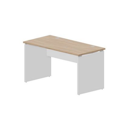 Domino DMNG147 OWBL (Светлый дуб/Белый) Стол, 2 громмета