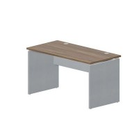 Domino DMNG147 WNTI (Орех/Титан) Стол, 2 громмета