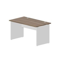 Domino DMNG148 WNBL (Орех/Белый) Стол, 2 громмета