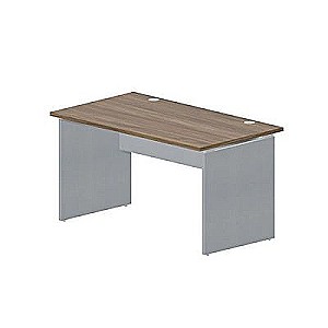 Домино DMNG148 WDSH (Орех браун/Серый) Стол, 2 громмета