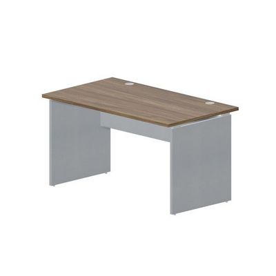 Domino DMNG148 WNTI (Орех/Титан) Стол, 2 громмета