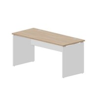 Domino DMNG167 OWBL (Светлый дуб/Белый) Стол, 2 громмета