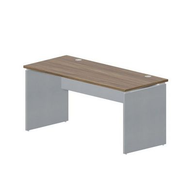 Domino DMNG167 WNTI (Орех/Титан) Стол, 2 громмета