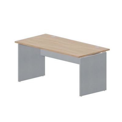 Domino DMNG168 OWTI (Светлый дуб/Титан) Стол, 2 громмета