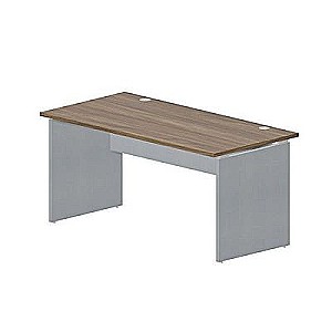 Домино DMNG168 WDSH (Орех браун/Серый) Стол, 2 громмета