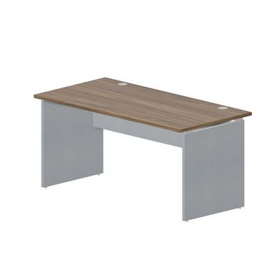 Domino DMNG168 WNTI (Орех/Титан) Стол, 2 громмета