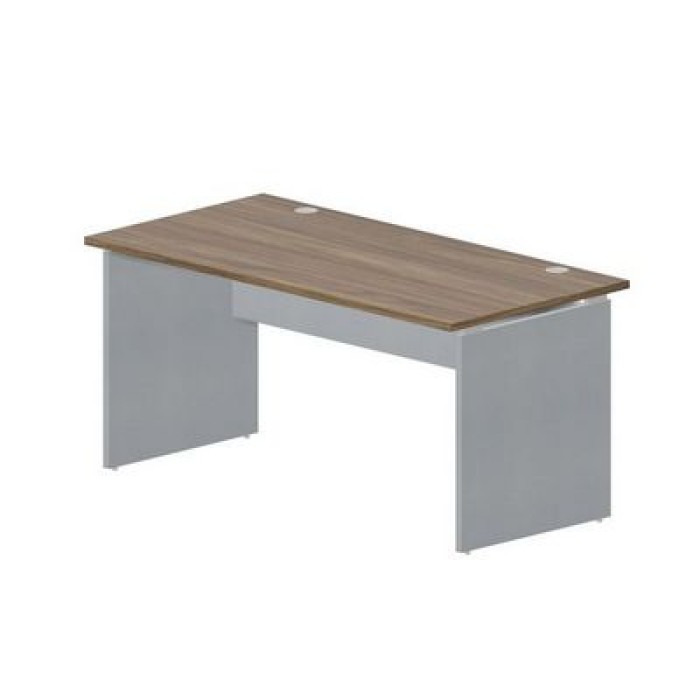 Домино DMNG168 WDSH (Орех браун/Серый) Стол, 2 громмета