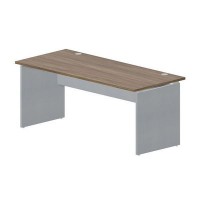 Domino DMNG188 WNTI (Орех/Титан) Стол, 2 громмета