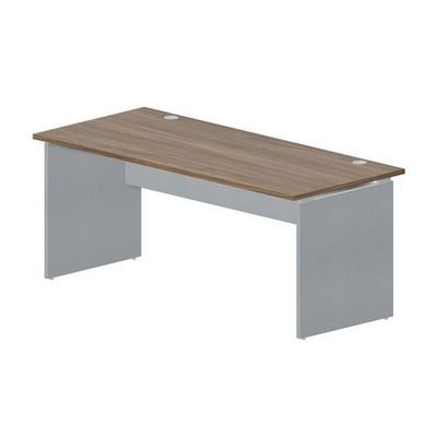 Domino DMNG188 WNTI (Орех/Титан) Стол, 2 громмета