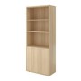 Дублин ДБ41 (Акация лорка) Шкаф высокий, 3 открытые полки
