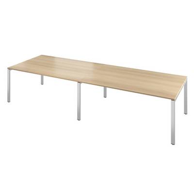 Дублин ДРП130-2 (Акация лорка) Стол на металлокаркасе