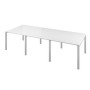 Дублин ДРП129-3 (Белый) Стол на металлокаркасе