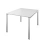 Дублин ДРП129 (Белый) Стол на металлокаркасе