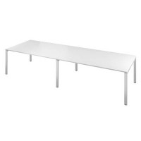 Дублин ДРП130-2 (Белый) Стол на металлокаркасе