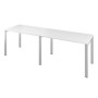 Дублин ДРП51-2 (Белый) Стол на металлокаркасе